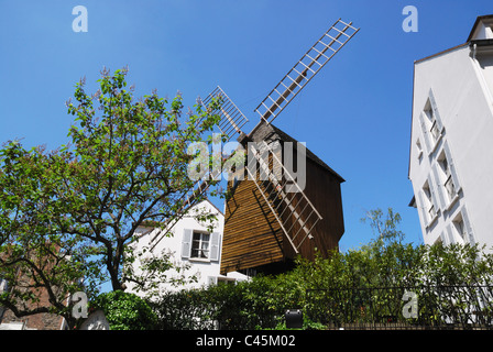 Moulin De La Galette, Montmartre, Paris, Frankreich Stockfoto