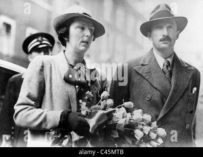 Zar Boris III. und Königin Giovanna von Bulgarien Stockfoto