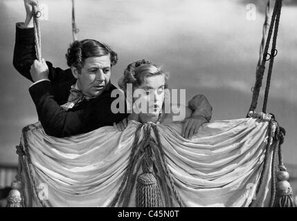 Luise Ullrich und Paul Hoerbiger in "Das ABC der Liebe", 1935 Stockfoto