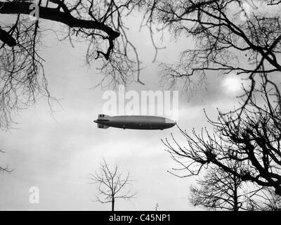 Zeppelin "Hindenburg" (LZ 129), 1936 Stockfoto