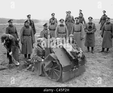 Walther von Brauchitsch in der Offiziersschule in Döberitz, 1939 Stockfoto