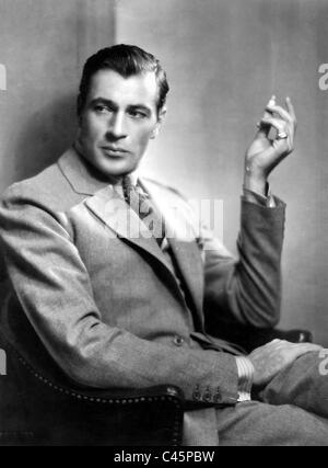 Gary Cooper, 1938 Stockfoto