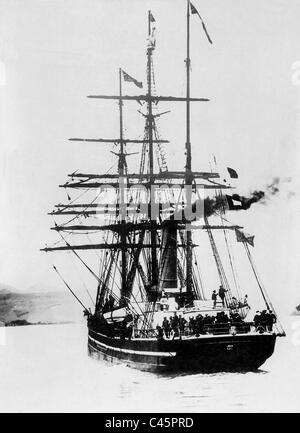 Das Expeditionsschiff "Terra Nova", 1910 Stockfoto