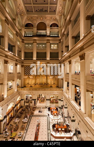 Kaufhaus Macy's, ehemals Wanamaker, Philadelphia, PA, USA Stockfoto