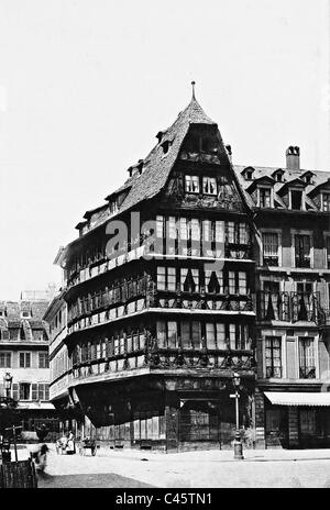 Maison Kammerzell in Straßburg Stockfoto