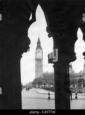 Big Ben in London, 1935 Stockfoto