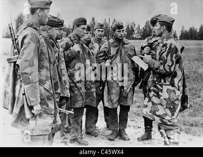 Staatlichen Soldaten an der Ostfront Stockfoto