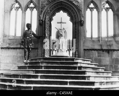 Gedenkstätte für die Opfer von den Sepoy-Aufstand in Cawnpore, 1930 Stockfoto