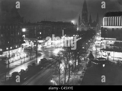 Kurfürstendamm in Berlin, 1929 Stockfoto