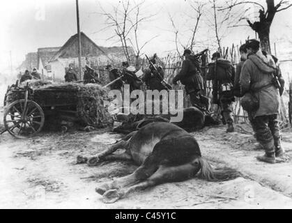 Soldaten der Waffen-SS SS in Ungarn, 1944 Stockfoto