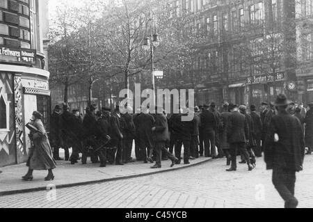 Kommunistischen Aufstand in Hamburg, 1923 Stockfoto