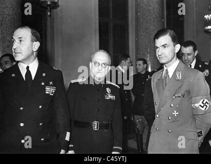 Dino Alfieri, Schilder, Ernst Bohle, 1943 Stockfoto