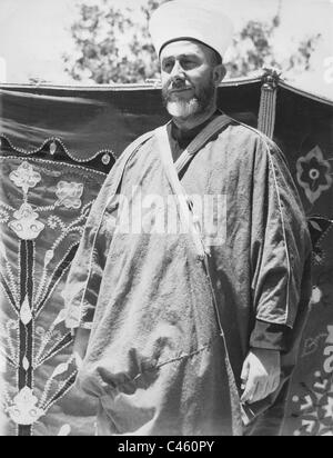 Amin al-Husseini im Exil im Libanon, 1938 Stockfoto