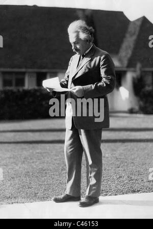 Albert Einstein, 1931 Stockfoto