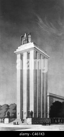 Architektur des Dritten Reiches: Pläne und Modelle, 1933-1945 Stockfoto