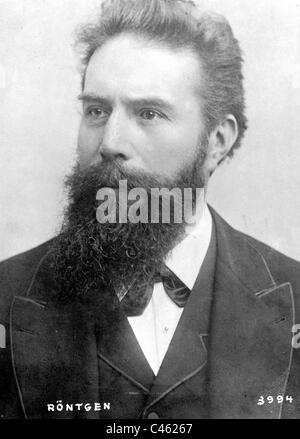 Wilhelm Conrad Röntgen Stockfoto