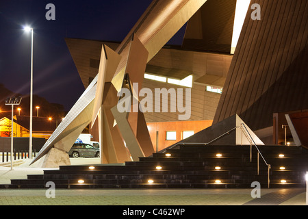 Die Albany-Entertainment-Center, nachts beleuchtet. Albany, Western Australia, Australien Stockfoto