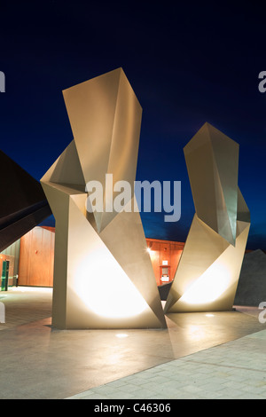 Die Albany-Entertainment-Center, nachts beleuchtet. Albany, Western Australia, Australien Stockfoto