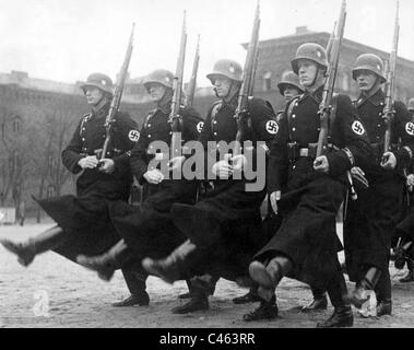 SS-Leibstandarte Adolf Hitler in der Kaserne im Jahre 1938 Stockfoto