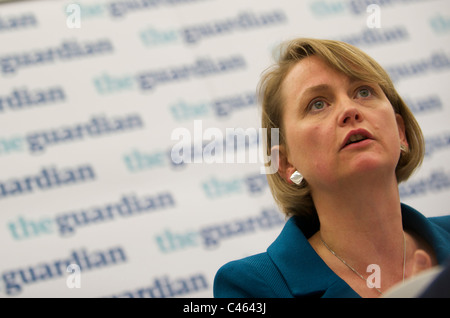 September spricht 27,2010, Manchester, UK, Energie Yvette Cooper während der Zeitung The Guardian Debatte in der Labour-Partei Stockfoto