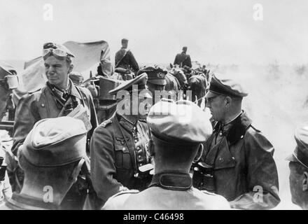 General Heinz Guderian an der Ostfront, 1941 Stockfoto