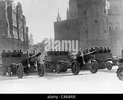 Parade zum Jahrestag der Oktoberrevolution, 1940 Stockfoto