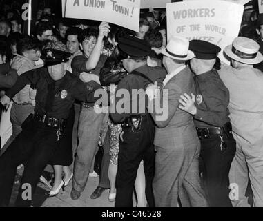 Nazi-Deutschland: Ausländische Proteste gegen die deutschen NS-Politik Stockfoto