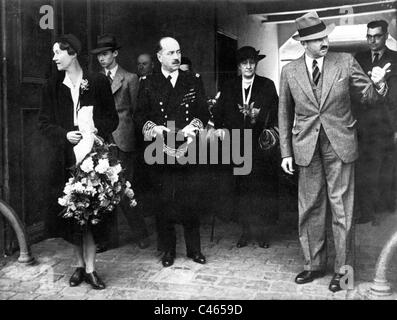 Charlotte von Luxemburg und ihr Ehemann Prinz Felix von Bourbon-Parma, 1940 Stockfoto