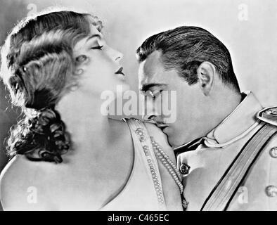 Camilla Horn und John Barrymore in "Tempest", 1928 Stockfoto