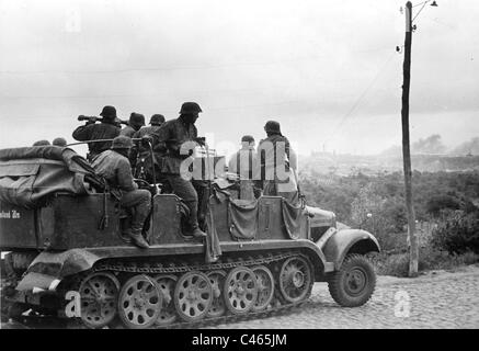 Soldaten der Waffen-SS an der Ostfront 1942 Stockfoto