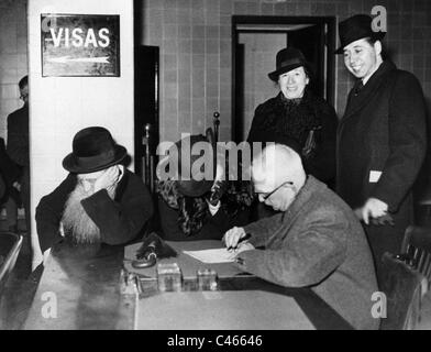 Nazi-Deutschland: Emigration 1933-1939 Stockfoto