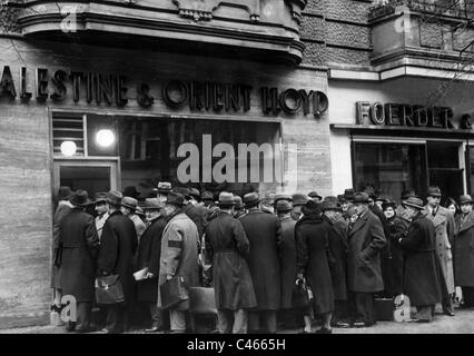 Nazi-Deutschland: Emigration 1933-1939 Stockfoto