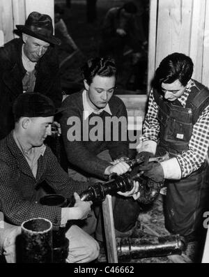 Nazi-Deutschland: Emigration 1933-1939 Stockfoto