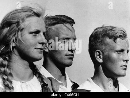 Nazi-Deutschland, Familie und Politik Rennen: Rennen Politik, 1933-1945 Stockfoto