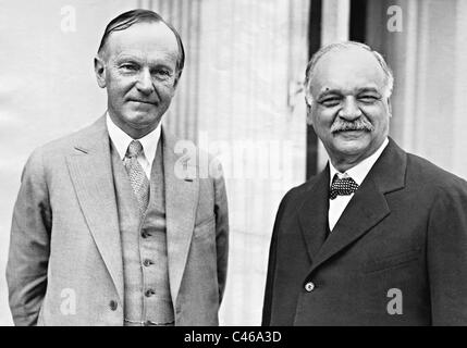 Calvin Coolidge und Charles Curtis, 1928 Stockfoto