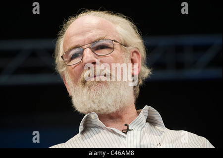 David Crystal-Linguistik-Professor abgebildet bei Hay Festival 2011 Stockfoto