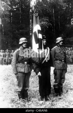 Zweiter Weltkrieg, deutsche Unterscheidungen: Iron Cross etc.. Stockfoto