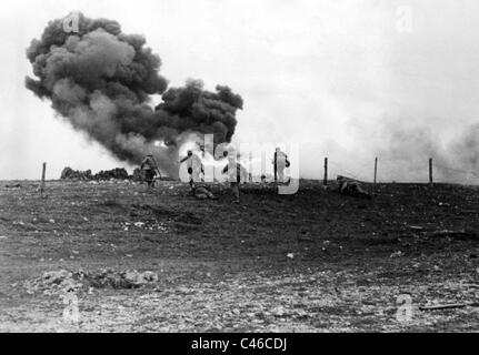 Zweiter Weltkrieg: Deutsche Flammenwerfer an der Ostfront, 1941-1945 Stockfoto