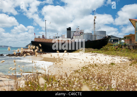 Cheynes IV Whalechaser Schiff am Wal Weltmuseum.  Franzose Bay, Albany, Western Australia, Australien Stockfoto