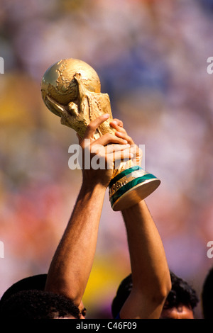 Fußball-WM-Trophäe Stockfoto