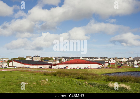 Lerwick, Shetland Islands, Schottland, UK, Europa. Clickimin Leisure Complex Sportzentrum Gebäude Stockfoto