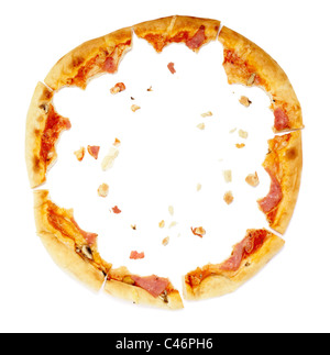 Nahaufnahme von pizza Stockfoto