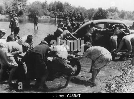 Zweiter Weltkrieg: Maykop vorne, Kaukasus, 1942 Stockfoto