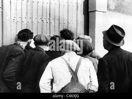 Zweiter Weltkrieg: Westfront. Luxemburg unter deutscher Besatzung 1940-1944 Stockfoto