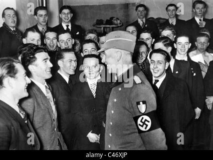 Zweiter Weltkrieg: Westfront. Luxemburg unter deutscher Besatzung 1940-1944 Stockfoto