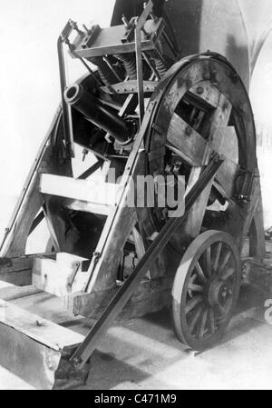 Deutsche Anti-Aircraft Kriegsführung, 1914-1918 Stockfoto