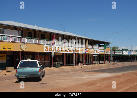 Das Shakespeare Hotel an Barcaldine im Outback von Queensland Stockfoto