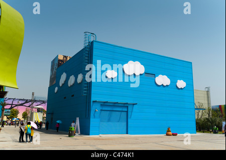 Algerien-Pavillon, Expo 2010 Shanghai, China, Asien. Stockfoto