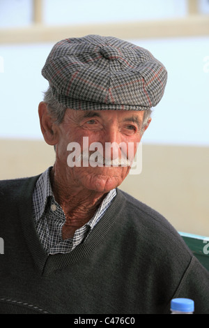 Alte griechische Mann Porträt Stockfoto