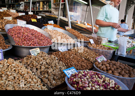 Zentralmarkt oder Kentriki Agora, Athen Griechenland Stockfoto